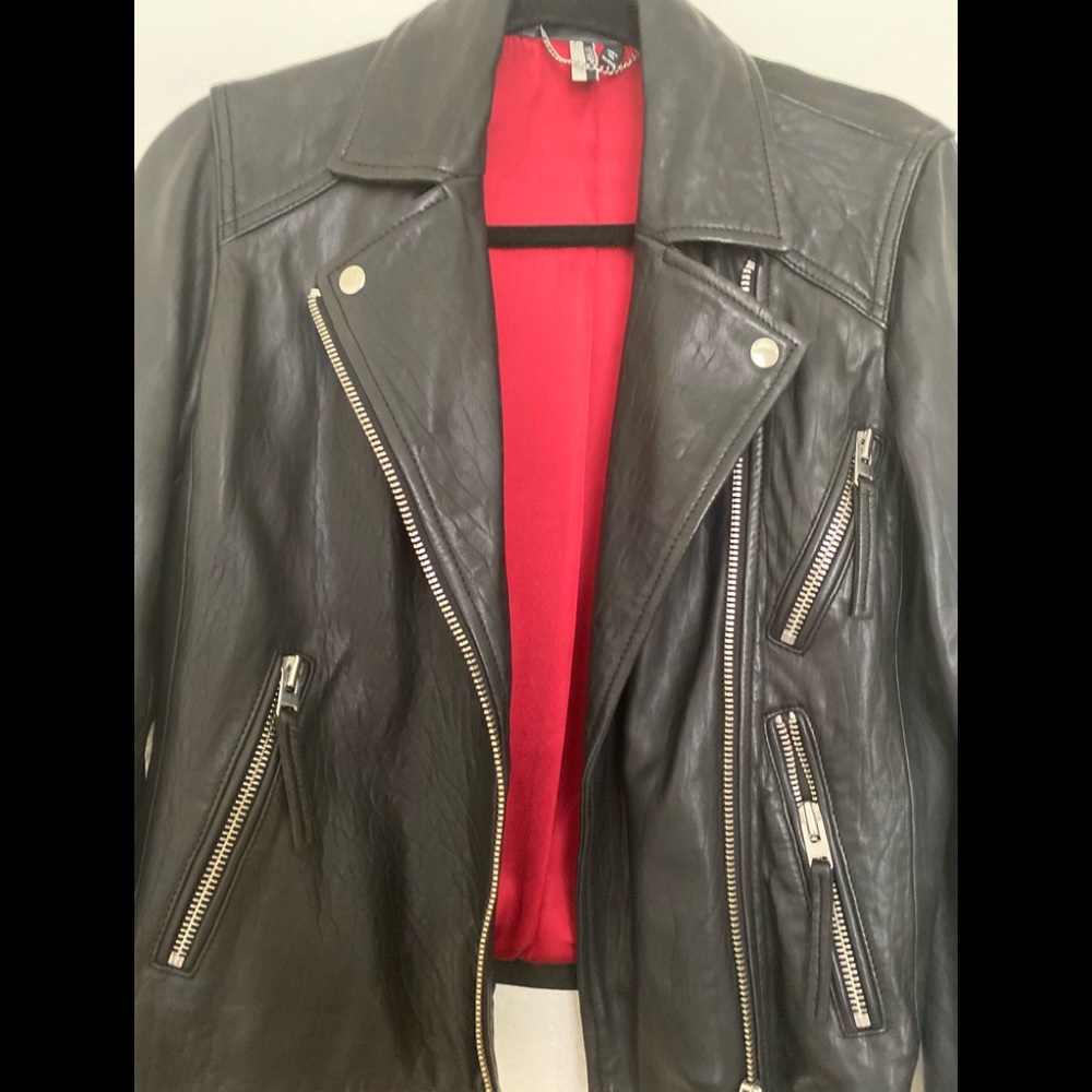 ⭐️⭐️100% AUTHENTIC LEATHER TOPSHOP MOTO JACKET⭐️